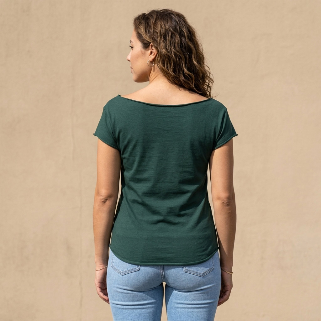 Cutting & Slapping Conga Turntable Cut Boat Neck T-shirt - Image 9
