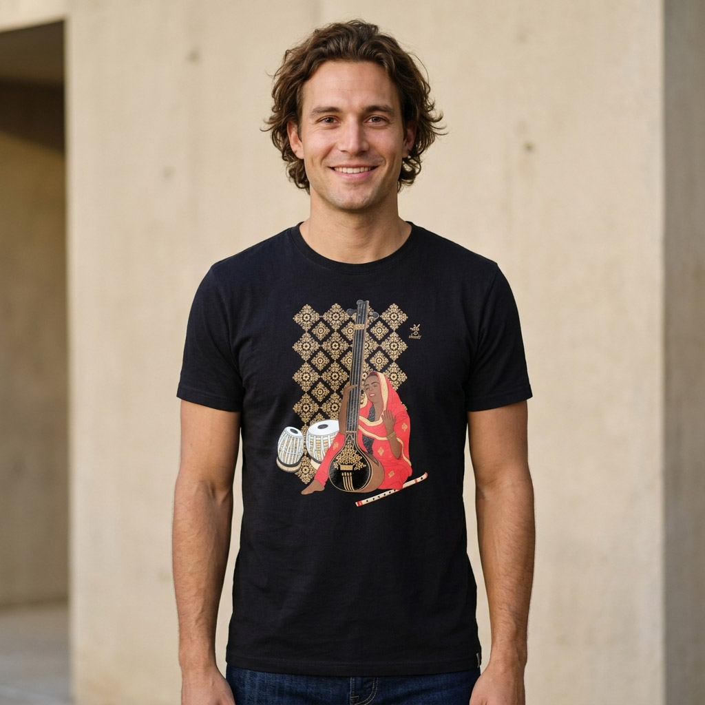 Hindustani T-shirt, Black