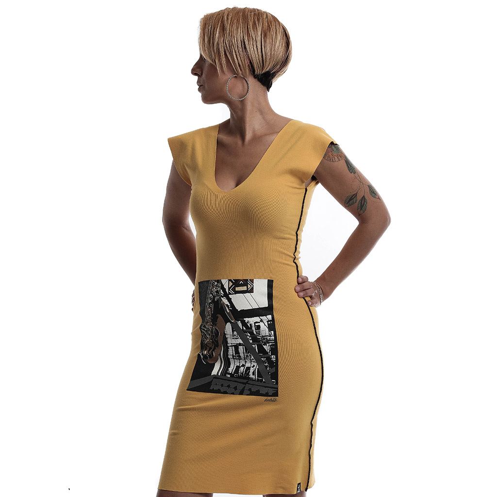 Inner City Saxophone Dress