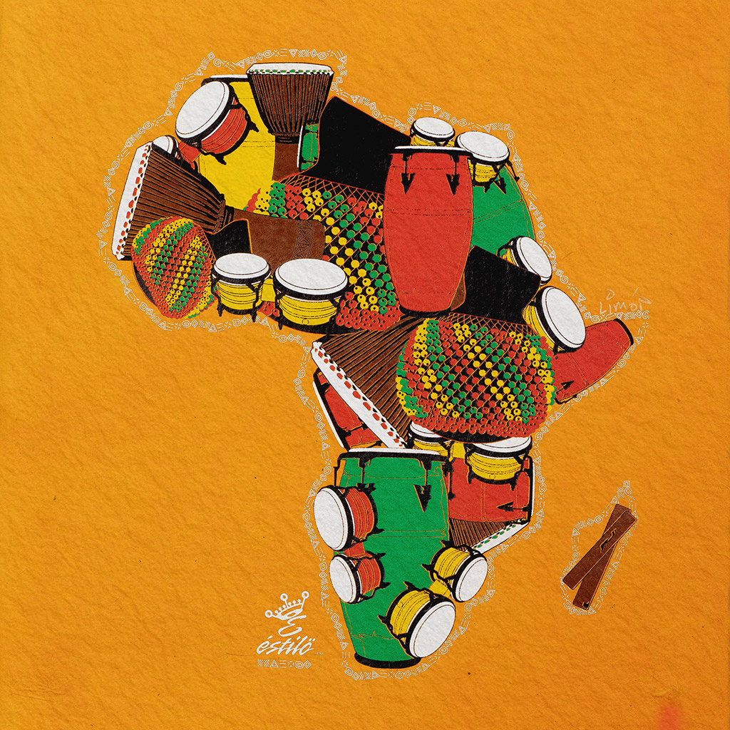 One drum Africa/Drum Art Print on Paper - Image 10