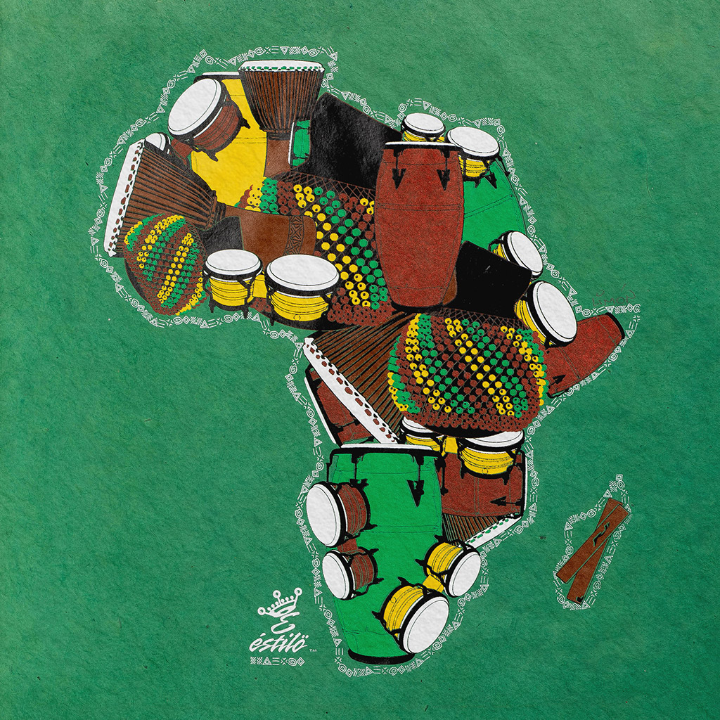 One drum Africa/Drum Art Print on Paper - Image 8